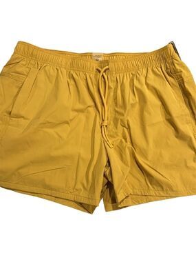 VRST Mens Athletic Shorts Yellow Sunset XXL